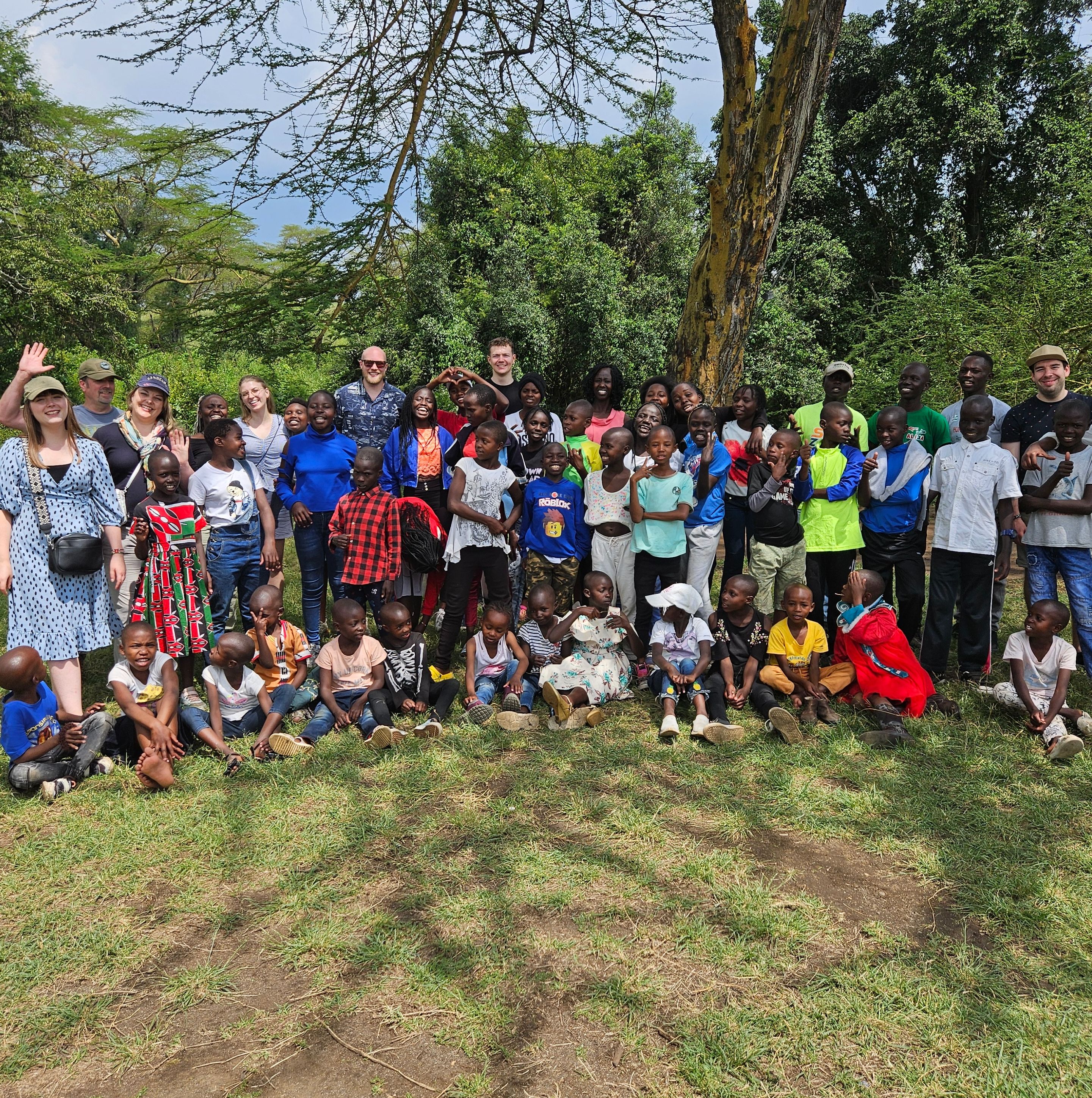 Pateneltern besuchen ihre Patenkinder in Afrika